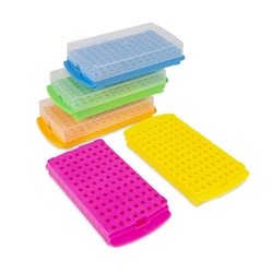 Fisherbrand 96-Well Reversible Microtube Racks Blue, Green, Purple, Yellow, Orange | Buy Online | Fisher Scientific