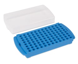 Fisherbrand 96-Well Reversible Microtube Racks Blue | Buy Online | Fisher Scientific