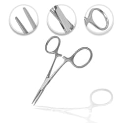 Surgical Design&trade;&nbsp;OR Grade Hartman Mosquito Hemostatic Forceps, Anti-glare