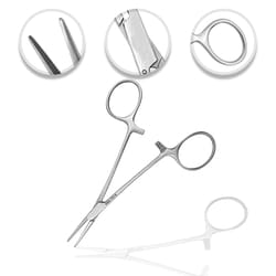 Surgical Design&trade;&nbsp;OR Grade Mosquito Hemostatic Forceps, Anti-glare
