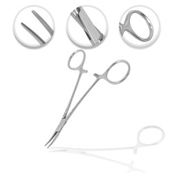 Surgical Design OR Grade Mosquito Hemostatic Forceps, Anti-glare Curved | Buy Online | Surgical Design&trade; | Fisher Scientific