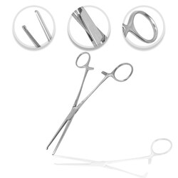 Surgical Design OR Grade Rochester Ochsner Forceps, Anti-glare 7.25 in. | Buy Online | Surgical Design&trade; | Fisher Scientific