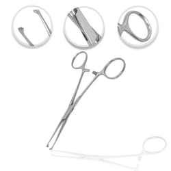 Surgical Design&trade;&nbsp;OR Grade Allis Tissue Forceps, Anti-glare
