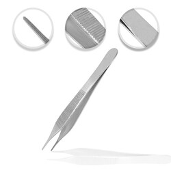 Surgical Design O.R. Grade Adson Forceps - Anti-glare Dressing | Buy Online | Surgical Design&trade; | Fisher Scientific