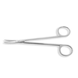 Surgical Design O.R. Grade Kelly Scissors, Anti-glare Curved, Serrated Blade | Buy Online | Surgical Design&trade; | Fisher Scientific