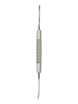 Fine Science Tools Double-Ended Micro Spatula, Tip: 25 x 2 x 0.3 mm, Stainless Steel, 13 cm