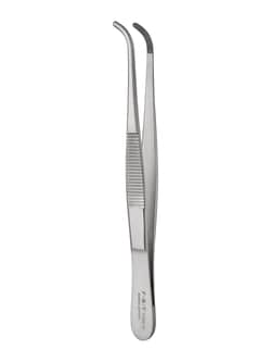Fine Science Tools SKINNY BENT FORECEPS, Quantity: Each of 1