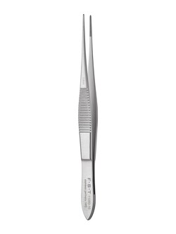 Fine Science Tools&nbsp;Graefe Forceps, Stainless Steel, Straight, 10 cm