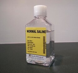 Quality Biological Inc Normal Saline, PK 4 X 100 mL, Quantity: Pack of