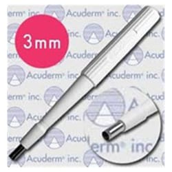 Acuderm Inc 3MM BIOPSY PUNCHES 25/PK
