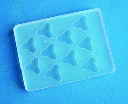 Electron Microscopy Sciences Flat Embedding Mold Flat Embed Mold Single End, 4 mm deep, 14 x 5 mm