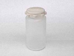 Beckman Coulter 250 mL, Polypropylene Bottle with Screw-On Cap, 62 x 120mm,