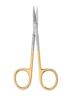 Fine Science Tools Fine Scissors, Tungsten Carbide & ToughCut, 11.5 cm,