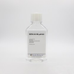 Quality Biological Inc EDTA (0.5 M), pH 8.0, 500 mL, Quantity: Each of