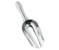 Grainger Ice Scoop, Stainless Steel, 12-ounce Capacity, Quantity: Each