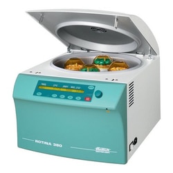 Hettich Centrifuges Rotina 380R Benchtop Centrifuge Only, 4 x 290 mL Capacity,