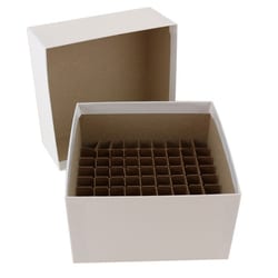 Research Products International Corp Cardboard Micro-Tube Storage Box with