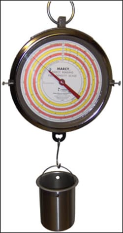 Legend Inc Marcy Pulp Density Scale (container sold separately), Quantity: