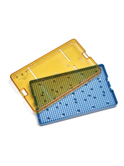 Fine Science Tools Plastic Sterilization Containers, 25 x 15 x 2 cm, Quantity: