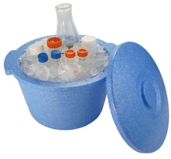 Electron Microscopy Sciences Glacierbrand™ Large Ice Bucket 5 L, Blue, 10.625