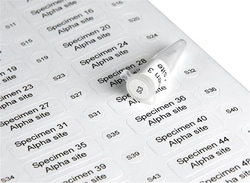 Research Products International Corp Cryo-Babies Labels/Tough-Spot Set