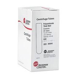 Beckman Coulter 4 mL, Open-Top Thickwall Polycarbonate Tube, 13 x 64mm,