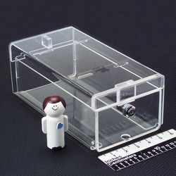 Health Care Logistics Inc SM LOCK REFRIG BOX ACRYLLIC/EA, Quantity: Each