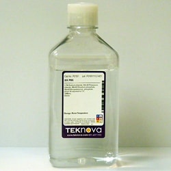 Teknova 20X PBS Solution. 1000mL, Sterile., Quantity: Each of 1