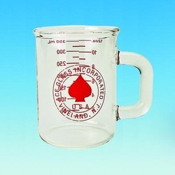 Ace Glass, Inc. 400mL Ace heavy duty beaker mug, graduated, Quantity: Each