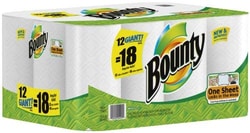 Andwin Scientific&nbsp;Bounty paper towels, Pack of 12