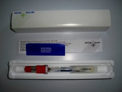 METTLER TOLEDO pH Sensor InPro3100/120/PT1000, Quantity: Each of 1
