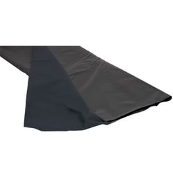 THORLABS INC Black Rubberized Fabric, 5' x 9' (1.5 m x 2.7 m) x 0.005"
