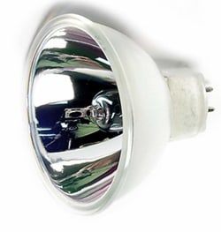 Ushio America, Inc. Tungsten Halogen Lamp Bulb, 150W 21V, Quantity: Each