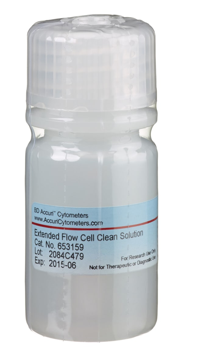 BD Cell Analysis 3P Extended Flow Cell Clean Solution, 8 mL, Quantity