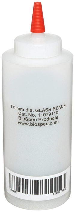BioSpec Products 1.0 mm Glass Beads 1 lb bottle, Quantity: Each of 1