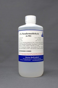 Boston Bioproducts Inc Paraformaldehyde (4%, PBS) - 500ml, Quantity: Each
