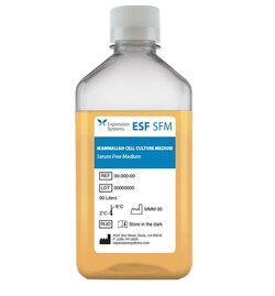 Expression Systems ESF SFM Serum Free Cell Culture Medium For CHO & 293 Cells, 1L Bottle