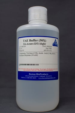 Boston Bioproducts Inc Tris-Acetate-EDTA Buffer, TAE (50X) - 1L, Quantity:
