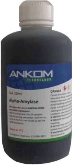 Ankom Technology ALPHA AMYLASE 250ML, Quantity: Each of 1