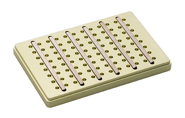 thumbnail image 2 of Alpaqua 96S Super Magnet Plate A001322 - Magnetic Separation Rack For Beckman 2 of 6