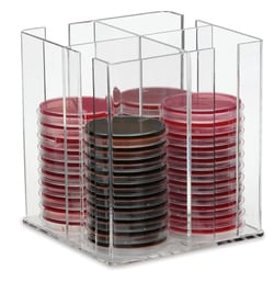 Market Lab Media Plate Turn Table, 8"W x 8"D x 9.5"H, Quantity: Each of