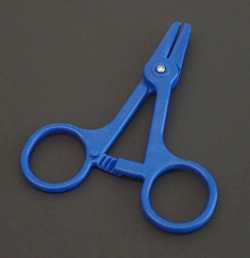 Andwin Scientific DISPOSABLE FORCEPS BLUE PK/100, Quantity: Pack of 100