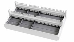 Embi Tec RunOne Agarose Gel Casting System, Includes Casting Stand, Trays, White Combs