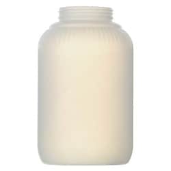 O Berk Company 1 Gallon Natural HDPE Wide Mouth Round - 89-400 Neck, Quantity: