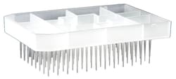 Thomas Scientific 96 Pin Sterile Replicator, Long Pin 25mm, 72/Cs, 25mm Long, 1mm Diameter, Packaged 6/Bag