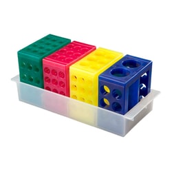 USA Scientific Inc Totally Tubular system, mixed standard colors, pack
