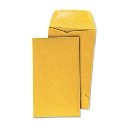 Betty Mills Company Universal Kraft Coin Envelope, #3, Light Brown, 500/Box,