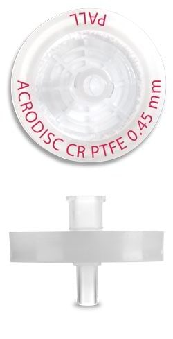 Waters Corp Acrodisc, Syringe Filter, PTFE, 25 mm, 0.45 µm, Non polar,