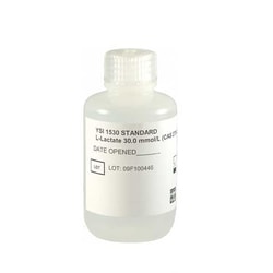 YSI 3P LifeScience 1530 L-Lactate Standard, 30 mmol/L (125 mL), Quantity: