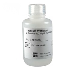 YSI 3P LifeScience 2356 Glucose Standard 500 mg/dL (5 g/L), Quantity: Each